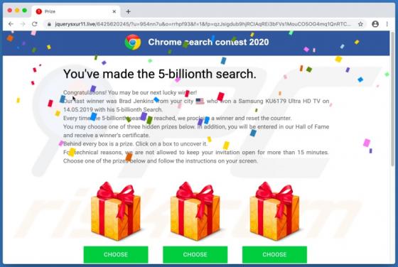 Jquerysxur POP-UP Scam (Mac)