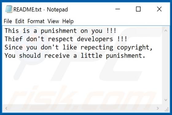 CyberThanos Ransomware