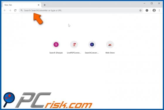 SearchConverter Browser Hijacker