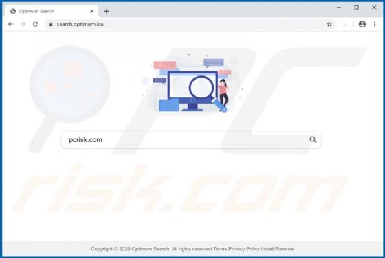 OptimumSearch Browser Hijacker