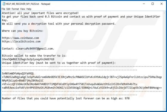 Builder (Hakbit) Ransomware
