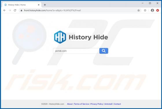 History Hide Browser Hijacker