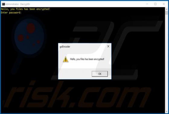 GoCryptoLocker Ransomware