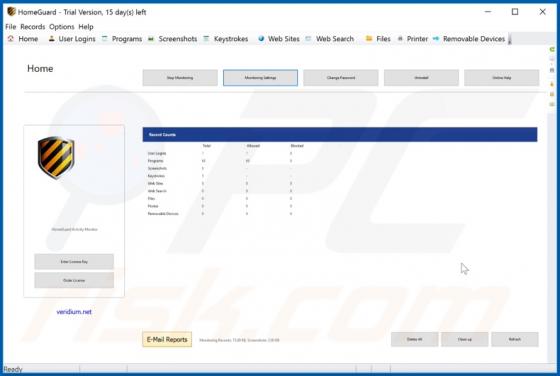 HomeGuard Unwanted Application