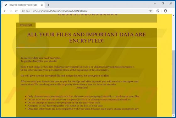 C4H Ransomware
