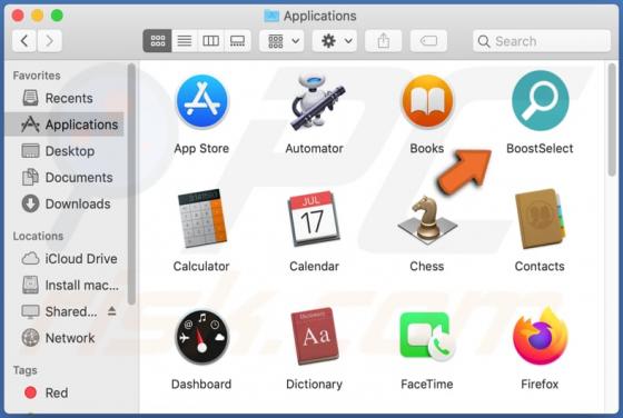 BoostSelect Adware (Mac)