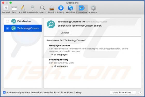 TechnologyCustom Adware (Mac)
