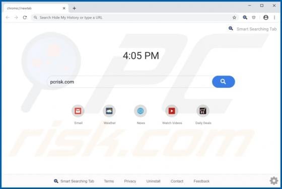 Smart Searching Tab Browser Hijacker