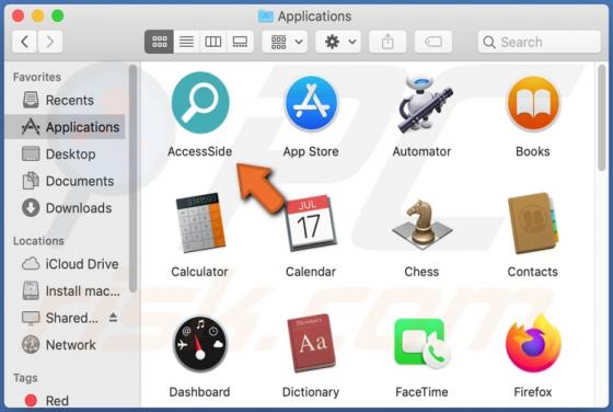 AccessSide Adware (Mac)