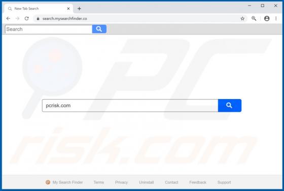 My Search Finder Browser Hijacker