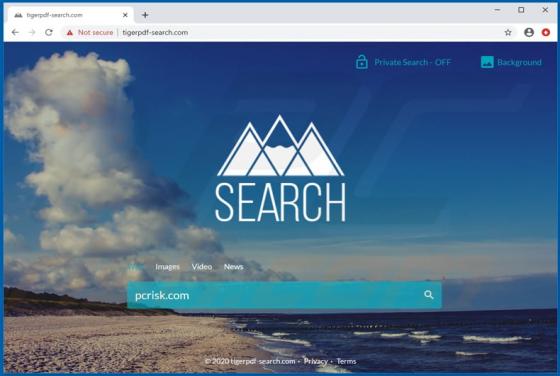 Tiger PDF Browser Hijacker
