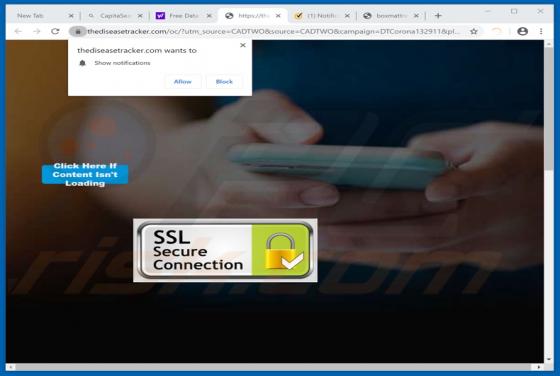 Thediseasetracker.com Ads