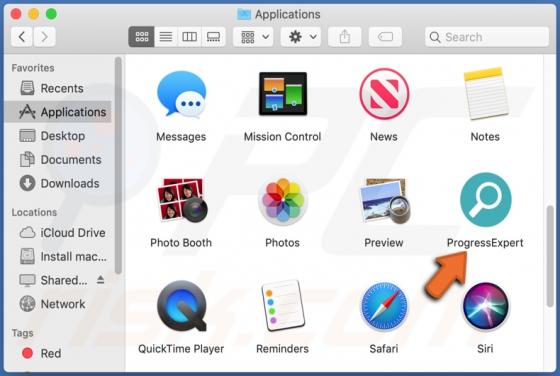 ProgressExpert Adware (Mac)