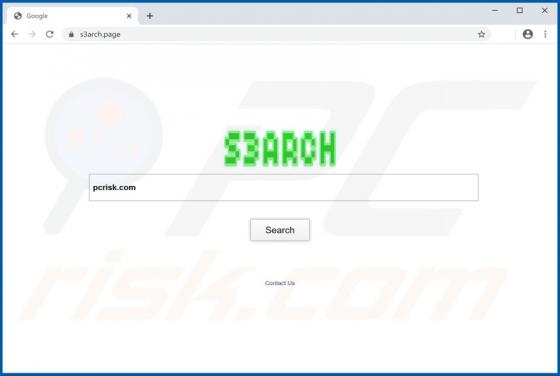 S3arch.page Browser Hijacker