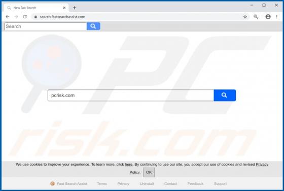 Fast Search Assist Browser Hijacker