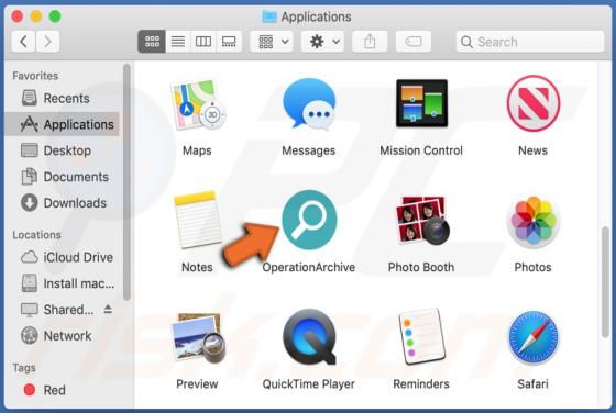 OperationArchive Adware (Mac)