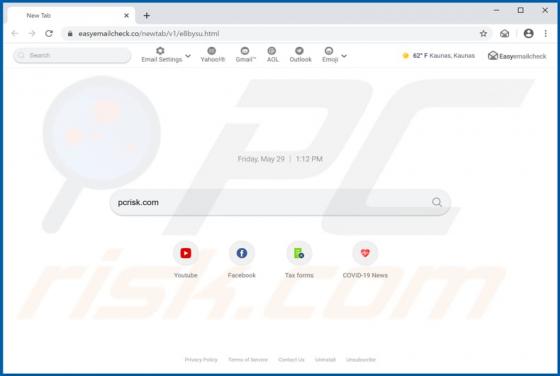 Easy Email Checker Browser Hijacker