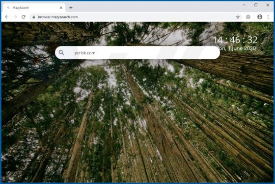 Mazy Search Browser Hijacker