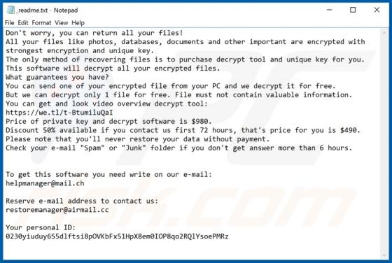 Kkll Ransomware