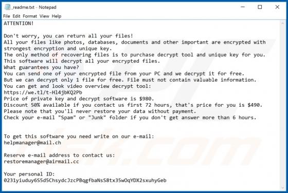 Zwer Ransomware