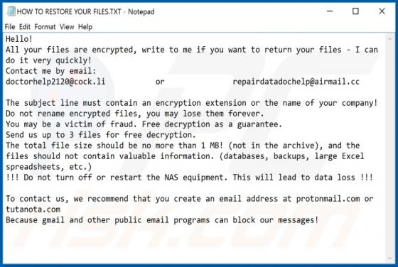 Wbqczq Ransomware