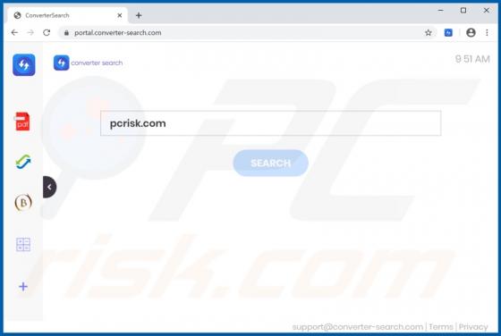 ConverterSearch Browser Hijacker