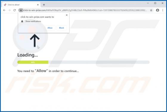 Click-to-win-prize.com Ads