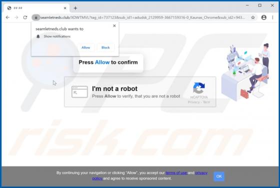 Seamletneds.club Ads