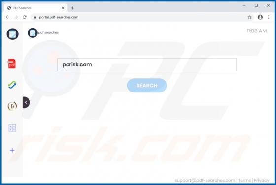 PDFSearches Browser Hijacker