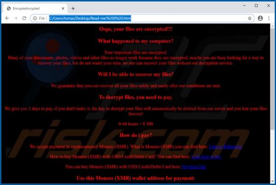 Yogynicof Ransomware