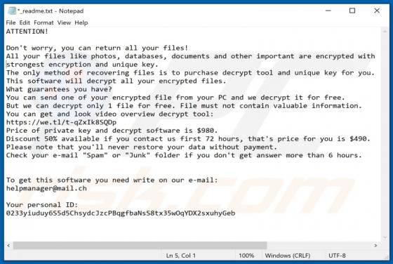 Usam Ransomware