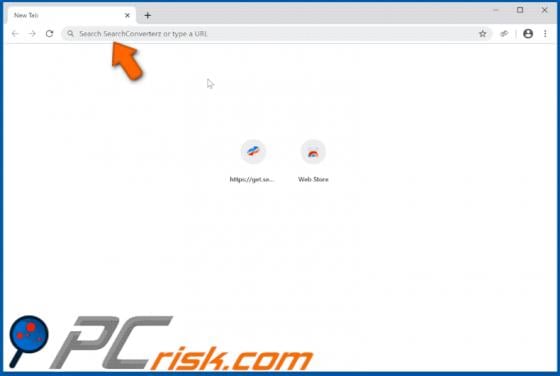 SearchConverterz Browser Hijacker