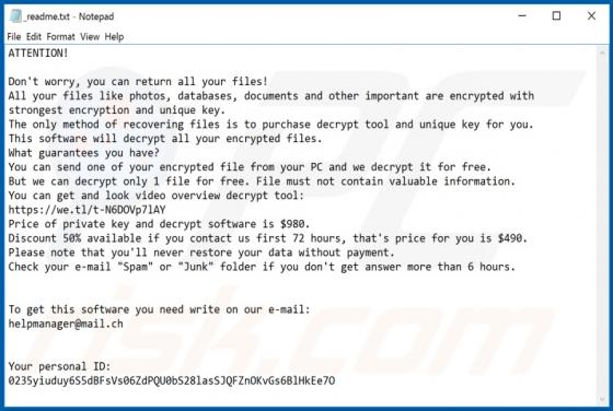 Vawe Ransomware