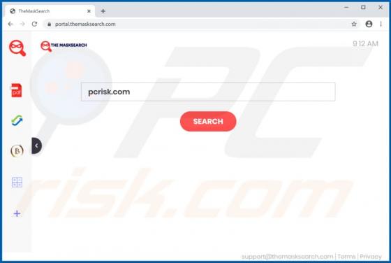 TheMaskSearch Browser Hijacker