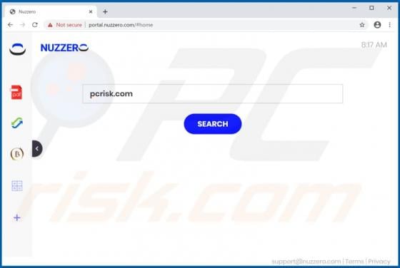 Nuzzero Browser Hijacker