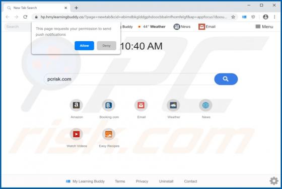 My Learning Buddy Browser Hijacker