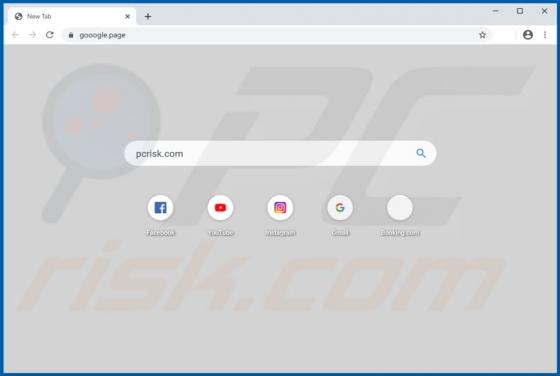 Gooogle.page Redirect