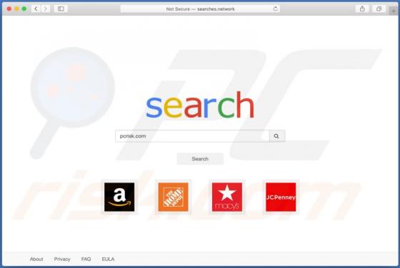 Searches.network Redirect (Mac)