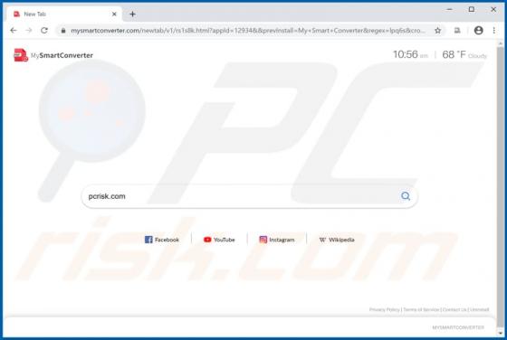 My Smart Converter Browser Hijacker