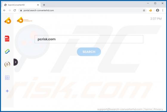 SearchConverterHD Browser Hijacker