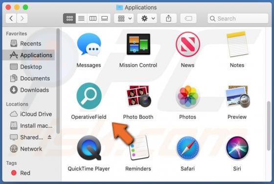 OperativeField Adware (Mac)
