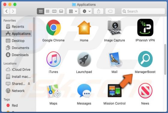 ManagerBoost Adware (Mac)