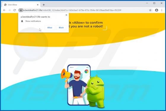 Bestdealfor21.life Ads