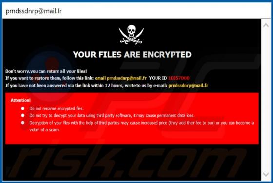 Prnds Ransomware