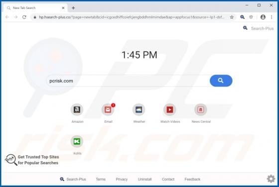 Search-Plus (hsearch-plus.co) Browser Hijacker