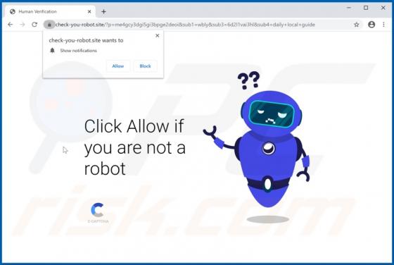 Check-you-robot.site Ads