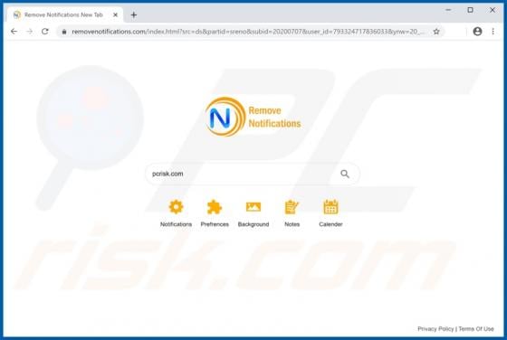 Remove Notifications Browser Hijacker