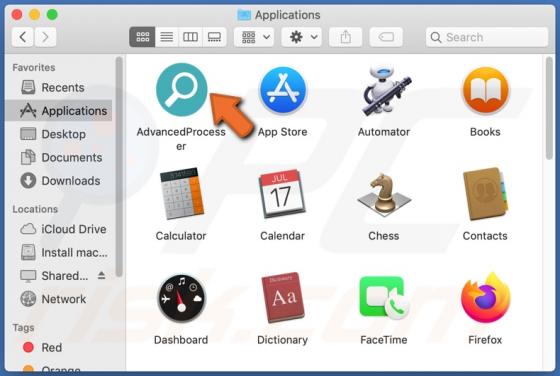 AdvancedProcesser Adware (Mac)