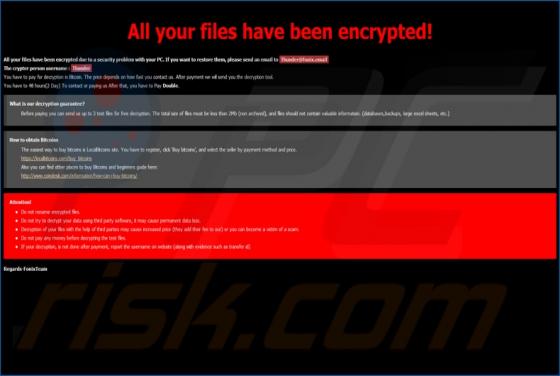 XINOF Ransomware