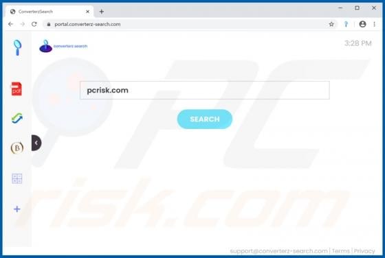 ConverterzSearch Browser Hijacker